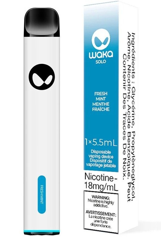 WAKA SOLO FRESH MINT - Lucky Vape WAKA SOLO FRESH MINT - Lucky Vape