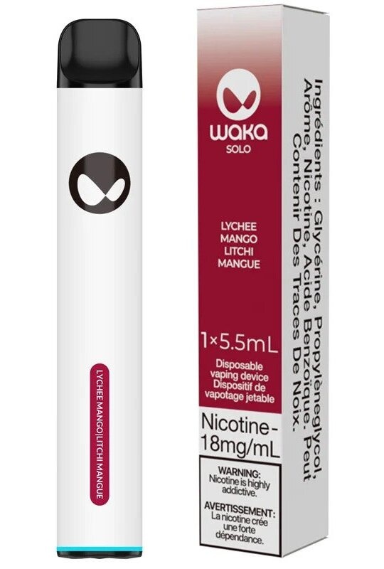 WAKA SOLO LYCHEE MANGO - Lucky Vape