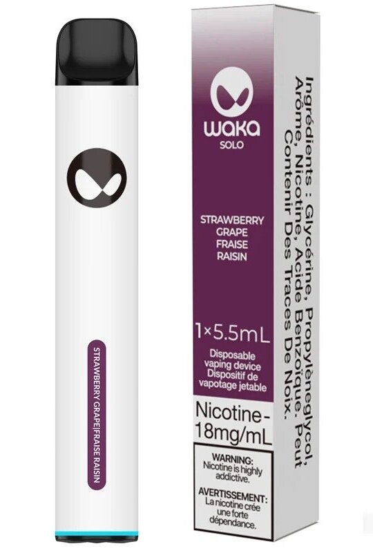 WAKA SOLO STRAWBERRY GRAPE - Lucky Vape