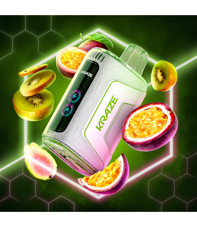 KRAZE HD 7K  Kiwi Passionfruit Guava 20mg
