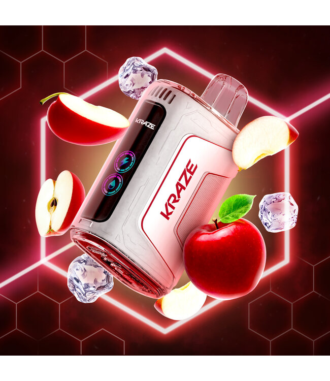 KRAZE HD 7K  Red Apple Ice 20mg