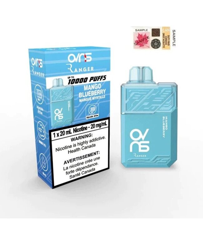 OVNS RANGER 10000 PUFFS  MANGO BLUEBERRY