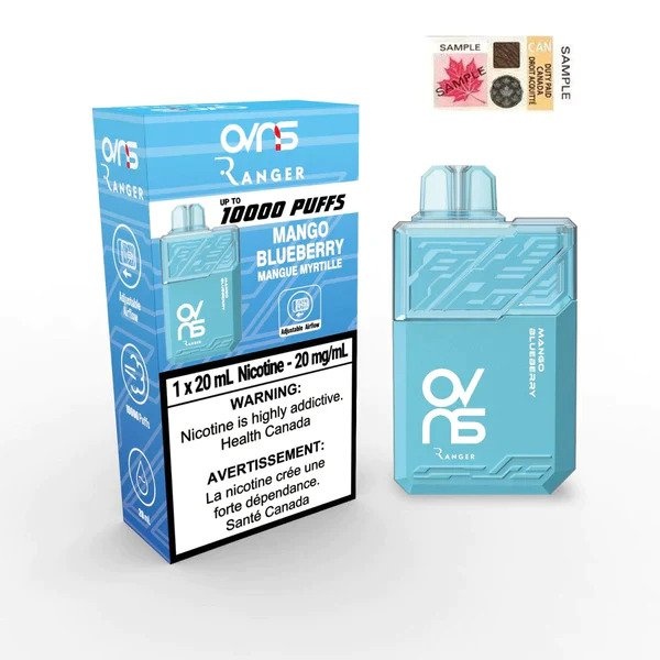 OVNS RANGER 10000 PUFFS MANGO BLUEBERRY