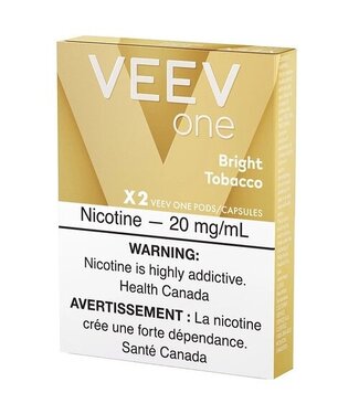 VEEV VEEV ONE PODS 20MG  BRIGHT TOBACCO