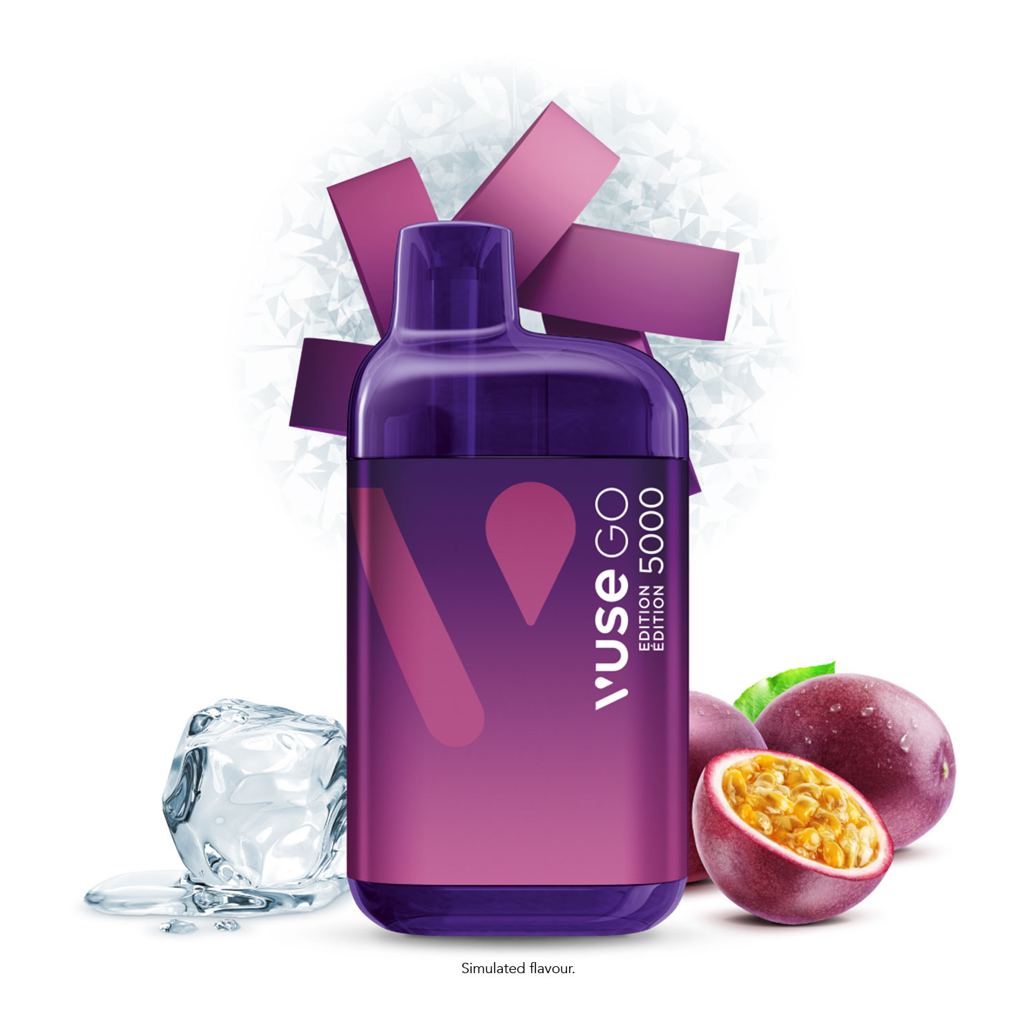Vuse Go 5000 Puffs Passionfruit Ice