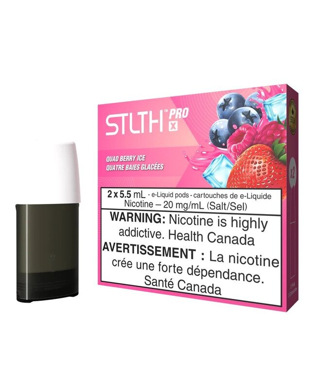 STLTH PRO X POD QUAD BERRY ICE