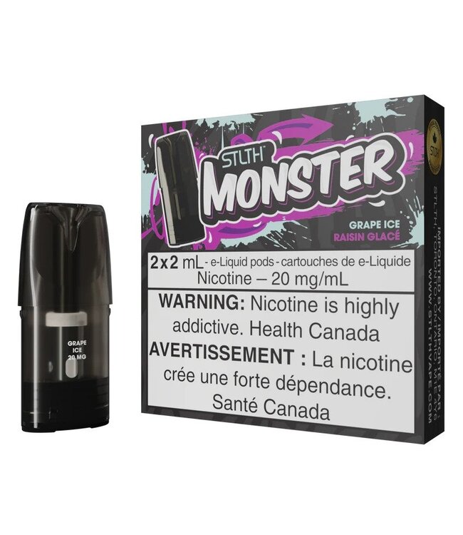 STLTH MONSTER POD GRAPE ICE