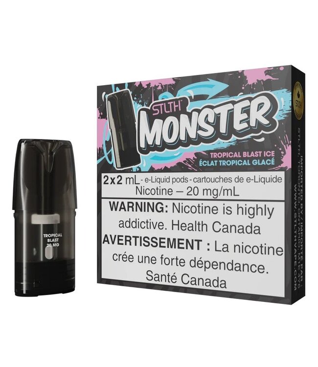 STLTH MONSTER POD TROPICAL BLAST ICE