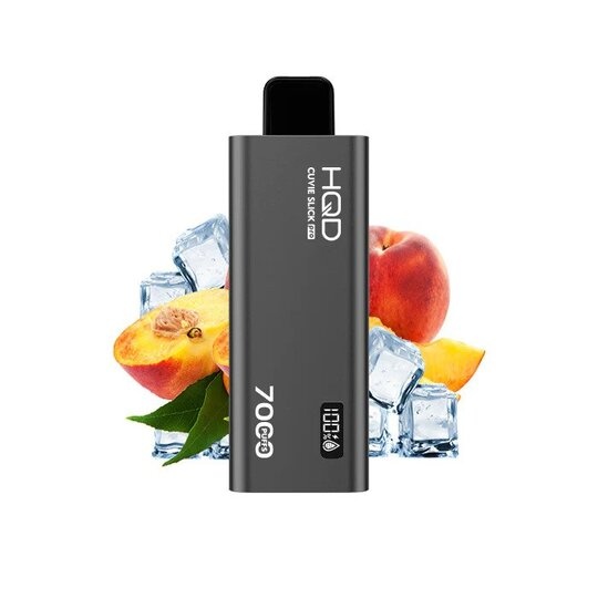 HQD CUVIE SLICK PRO 7000 PEACH ICE