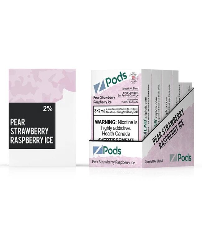 ZPOD-PEAR STRAWBERRY RASPBERRY ICE 20MG