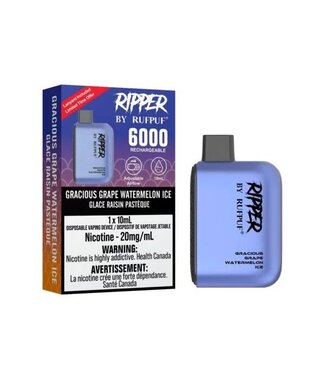 RIPPER RIPPER RUFPUF 6000 GRACIOUS GRAPE WATERMELON ICE