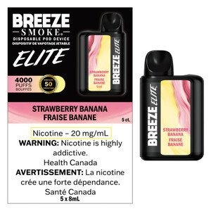 BREEZE ELITE S50 STRAWBERRY BANANA