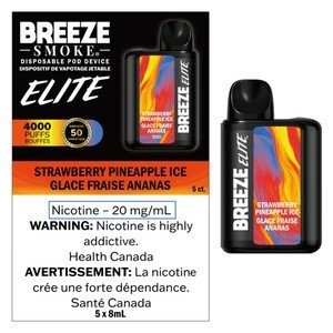 BREEZE ELITE S50 STRAWBERRY PINEAPPLE ICE