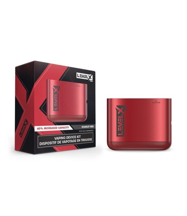 FLAVOUR BEAST LEVEL X DEVICE SCARLET RED  850 MAH