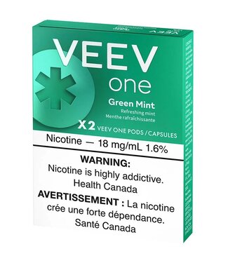 VEEV VEEV ONE PODS 20MG  GREEN MINT