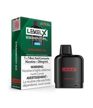 FLAVOUR BEAST LEVEL X LEVEL X ESSENTIAL PODS STRAWBERRY ICE