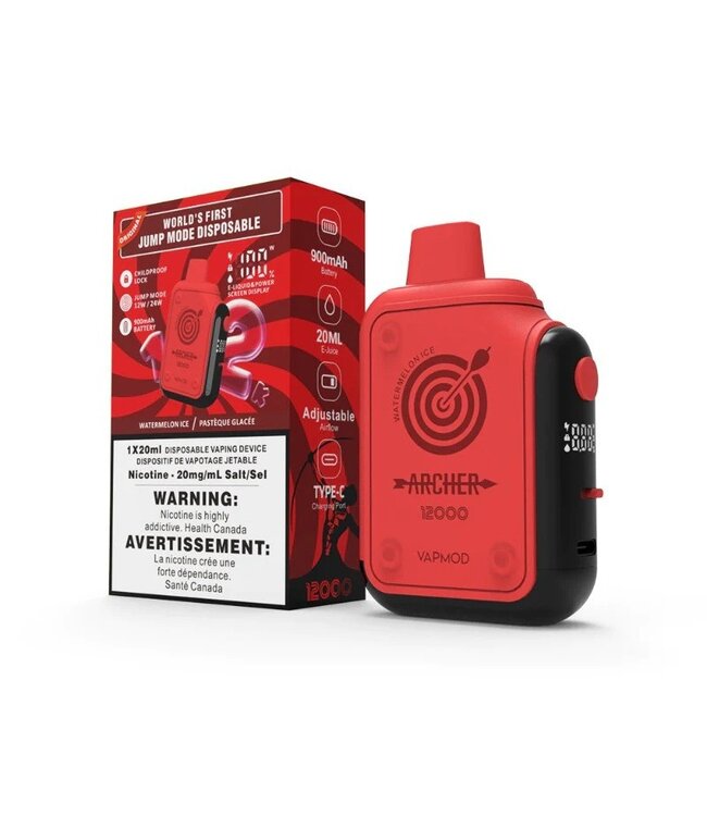 VAPMOD ARCHER 12000 WATERMELON ICE