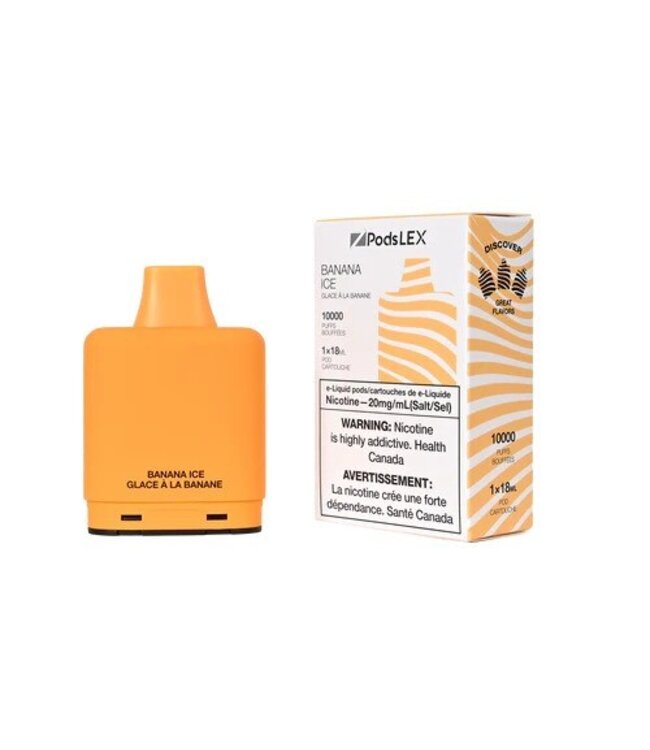 ZPODS LEX 10000 PUFFS BANANA ICE