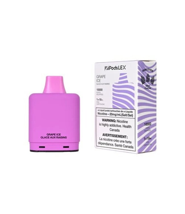 ZPODS LEX 10000 PUFFS GRAPE ICE