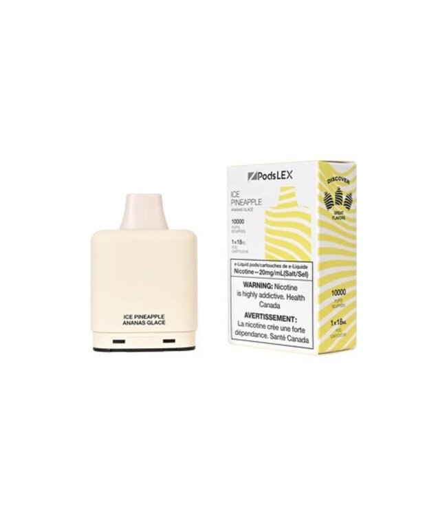 ZPODS LEX 10000 PUFFS ICE PINEAPPLE
