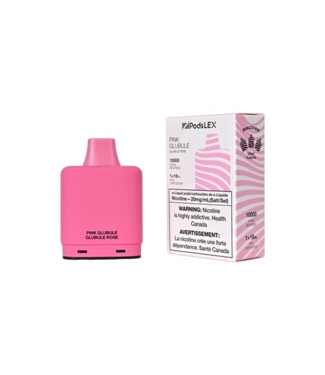 ZPODS LEX 10000 PUFFS PINK GLUBULE