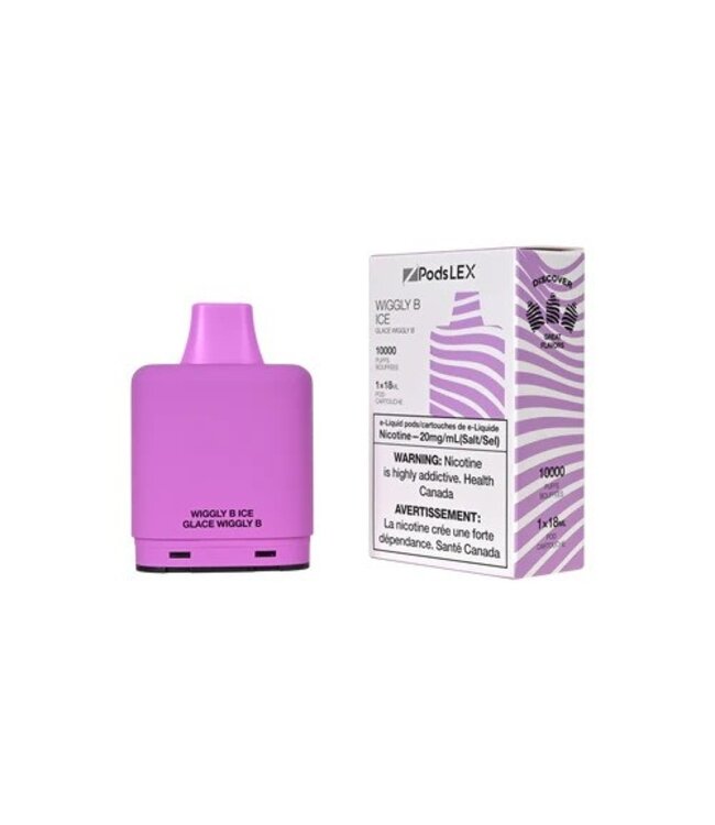 ZPODS LEX 10000 PUFFS WIGGLY B ICE