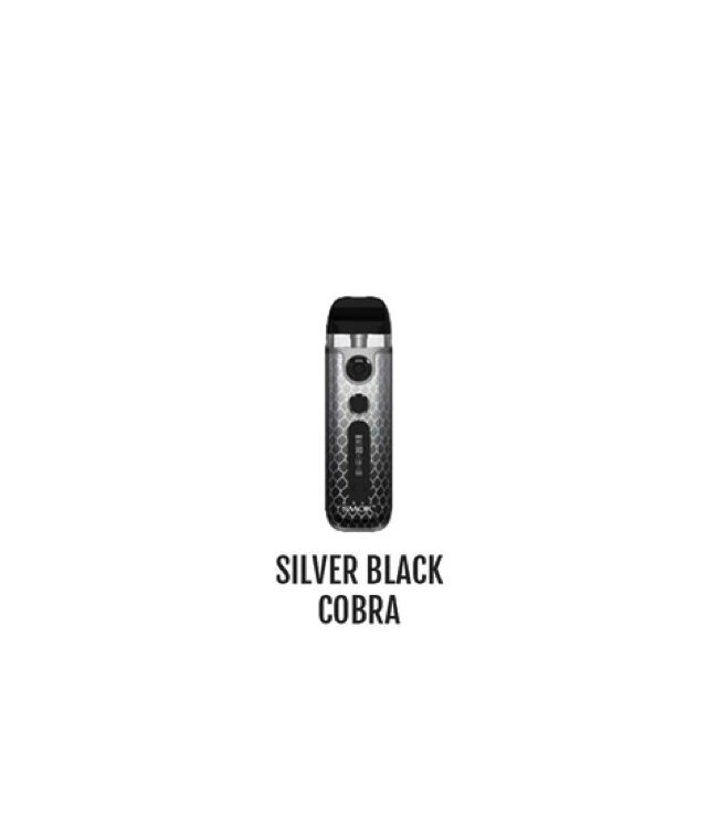 SMOK NOVO 5 KIT SILVER  BLACK COBRA