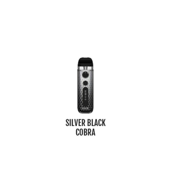 SMOK NOVO 5 KIT SILVER RED COBRA