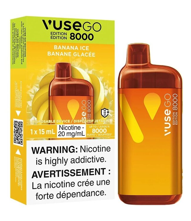 VUSE GO 8000 Banana Ice 20mg