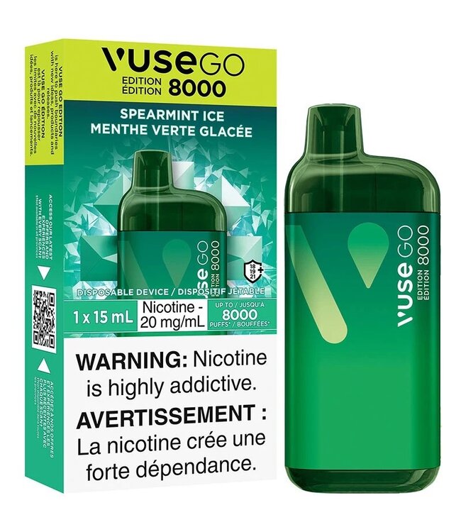 VUSE GO 8000 Spearmint Ice 20mg