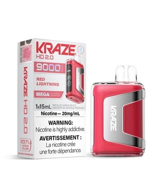 KRAZE HD 2.0 9000 RED LIGHTNING