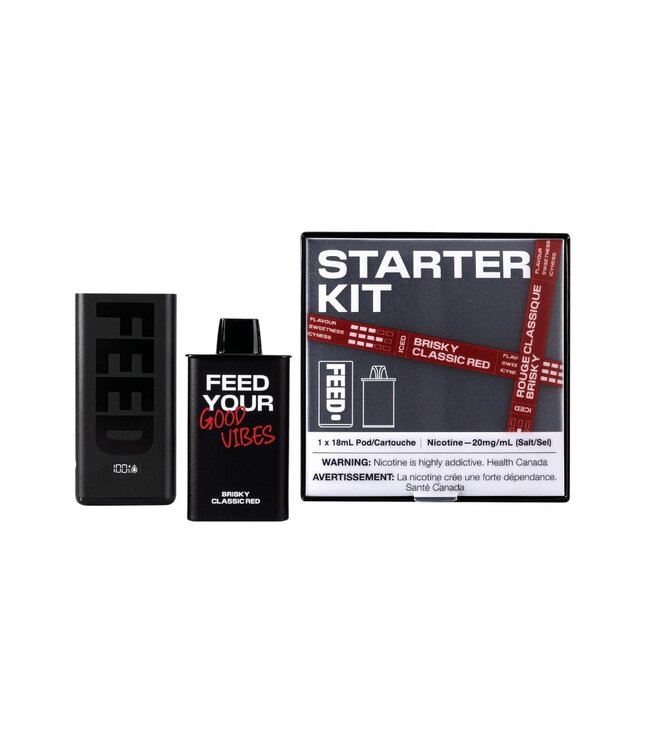 FEED STARTER KIT ICED BRISKY CLASSIC RED