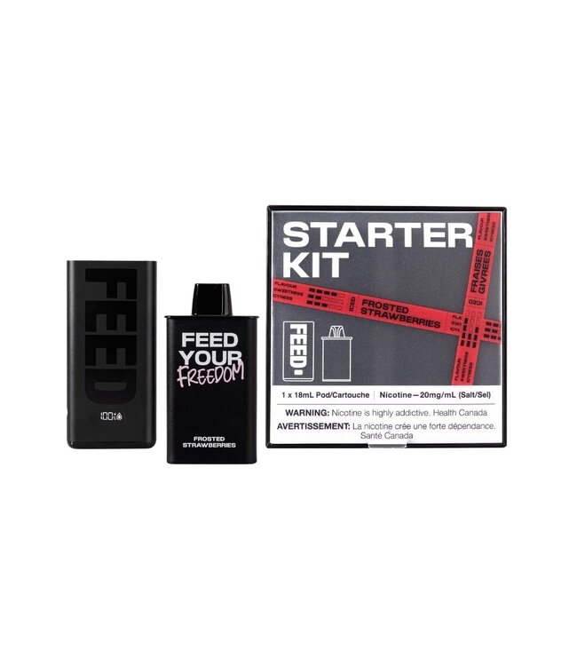 FEED STARTER KIT ICED FROSTED STRAWBERRIES