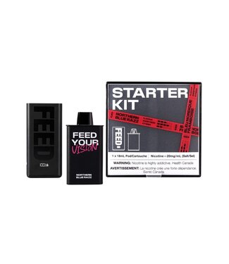 FEED FEED STARTER KIT ICED NORTHERN BLUE RAZZ