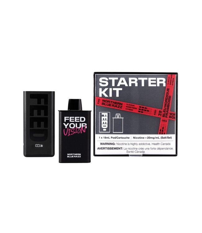 FEED STARTER KIT ICED NORTHERN BLUE RAZZ