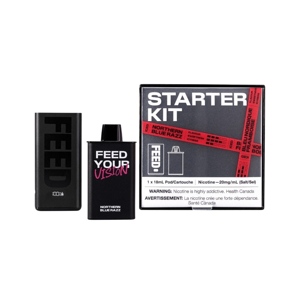 FEED STARTER KIT ICED NORTHERN BLUE RAZZ