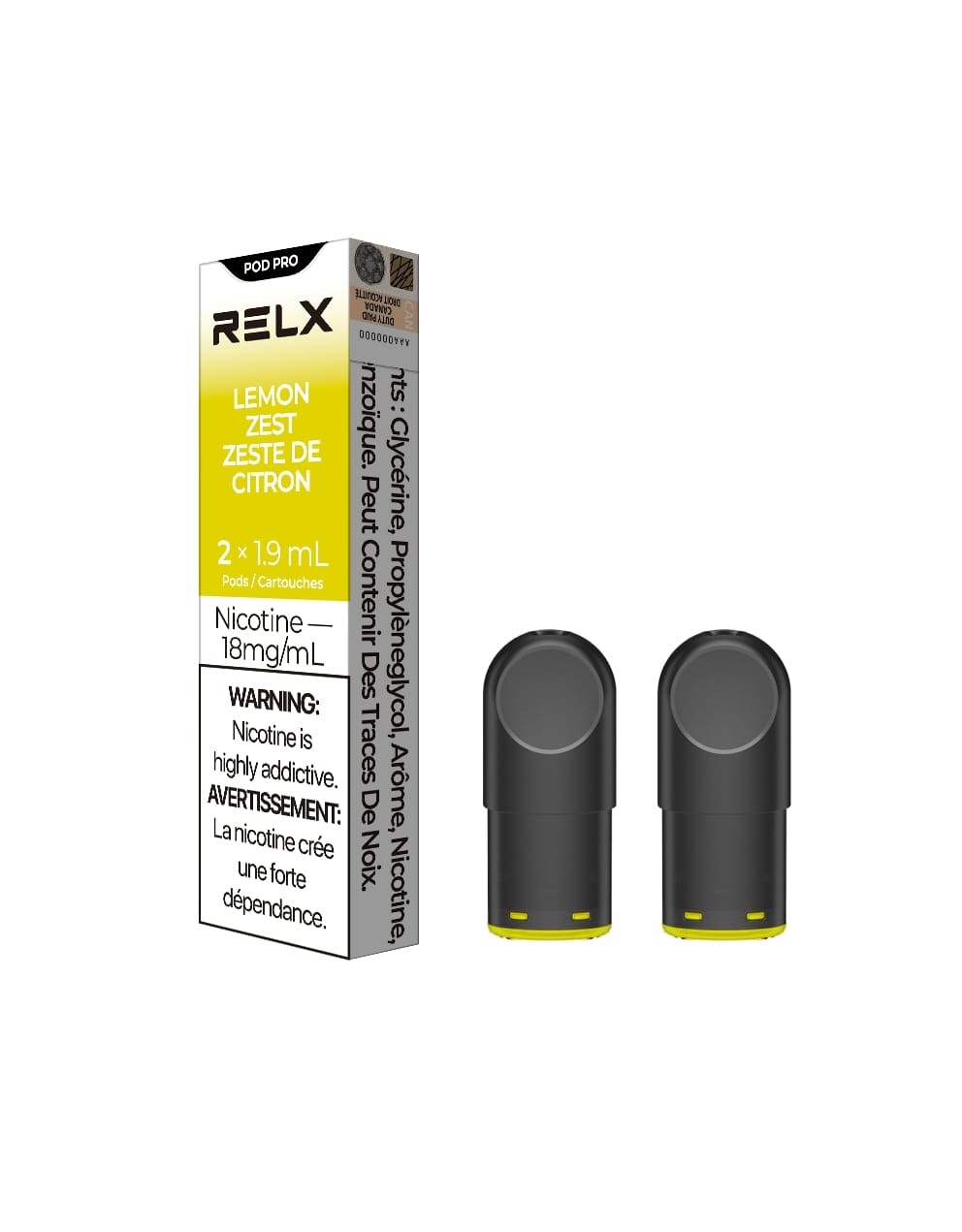 RELX POD LEMON ZEST