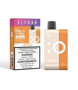 ELF BAR SNAP EW9000 STARTER KIT JUICY PEACH