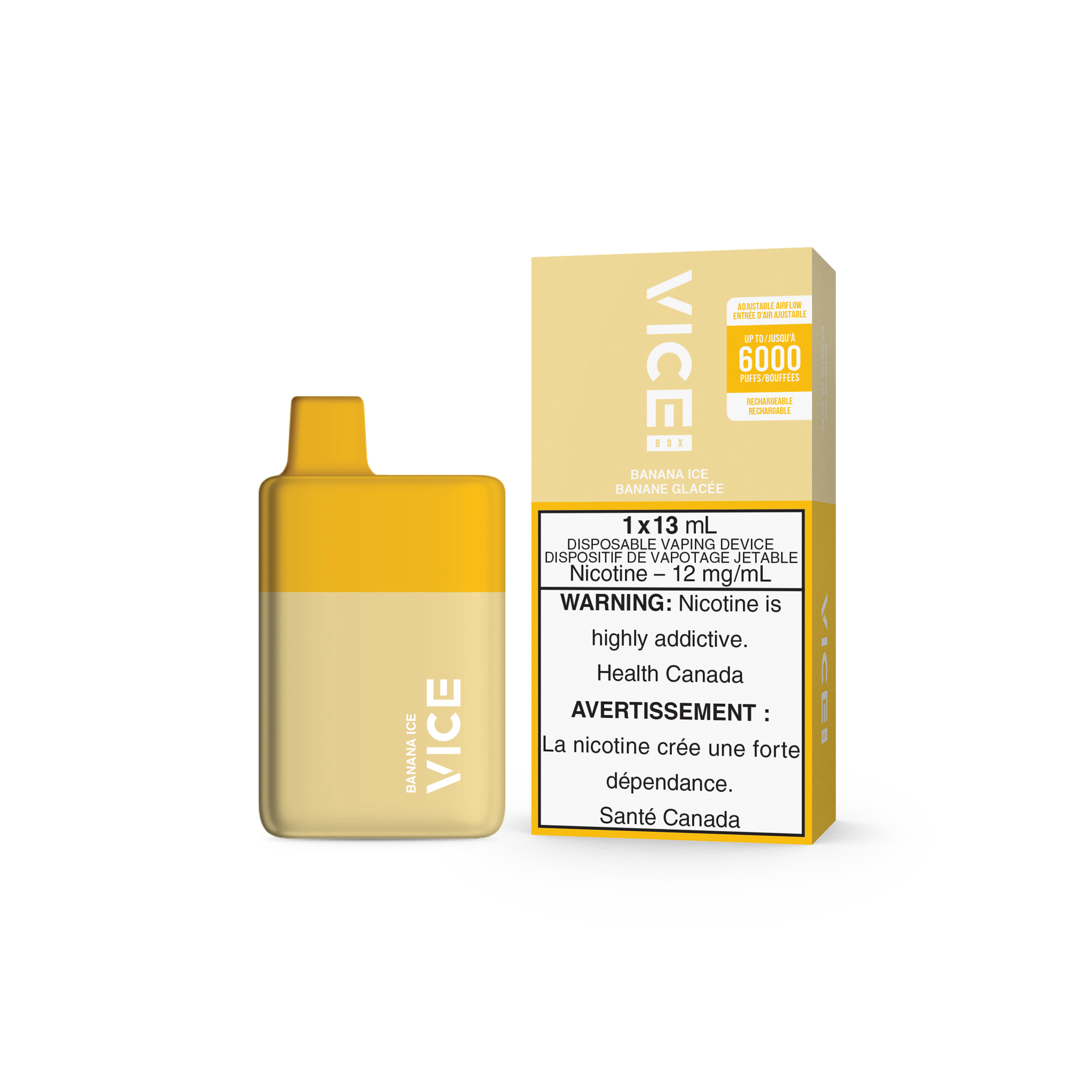 VICE BOX DISPOSABLE BANANA ICE 12MG