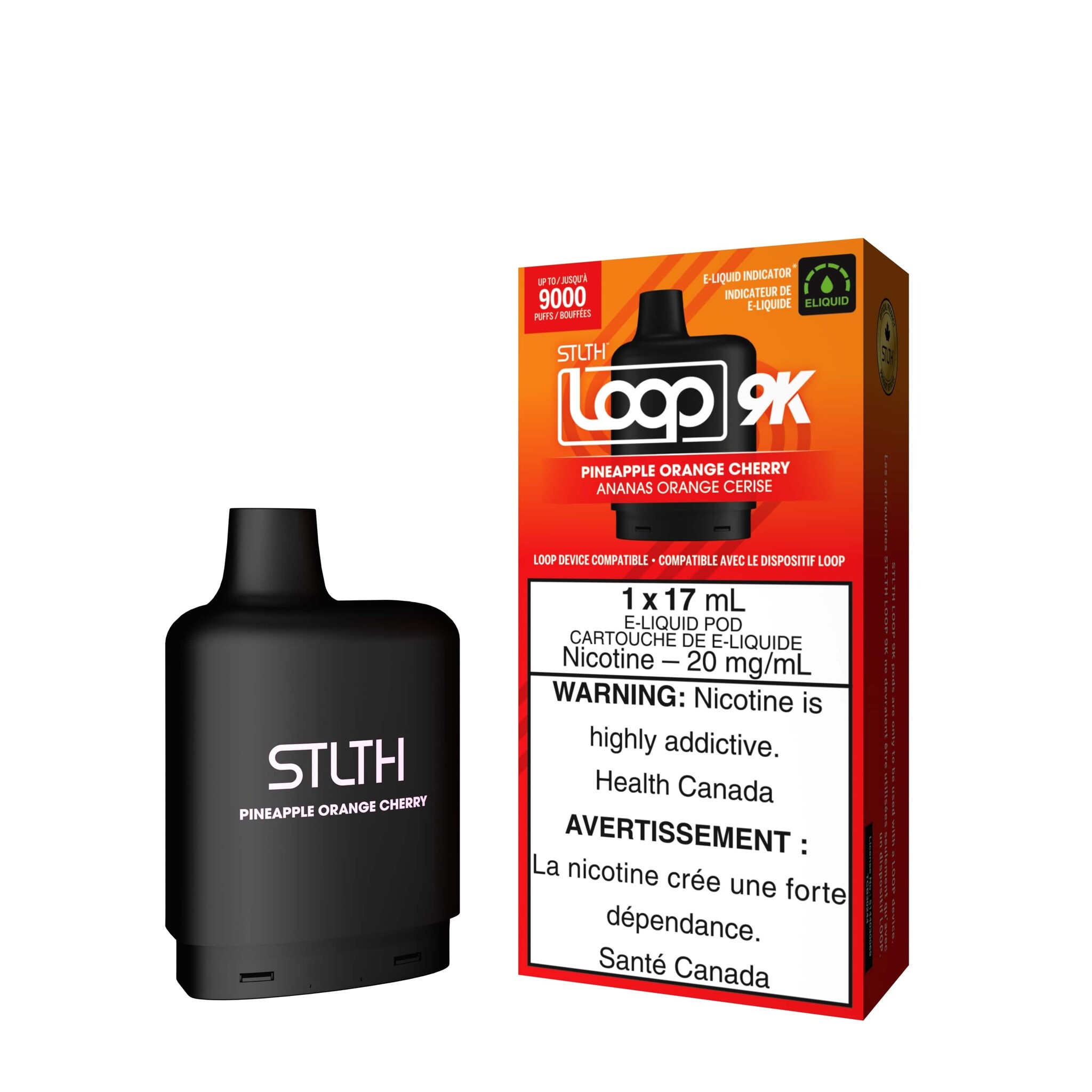 STLTH LOOP 9K POD PINEAPPLE ORANGE CHERRY