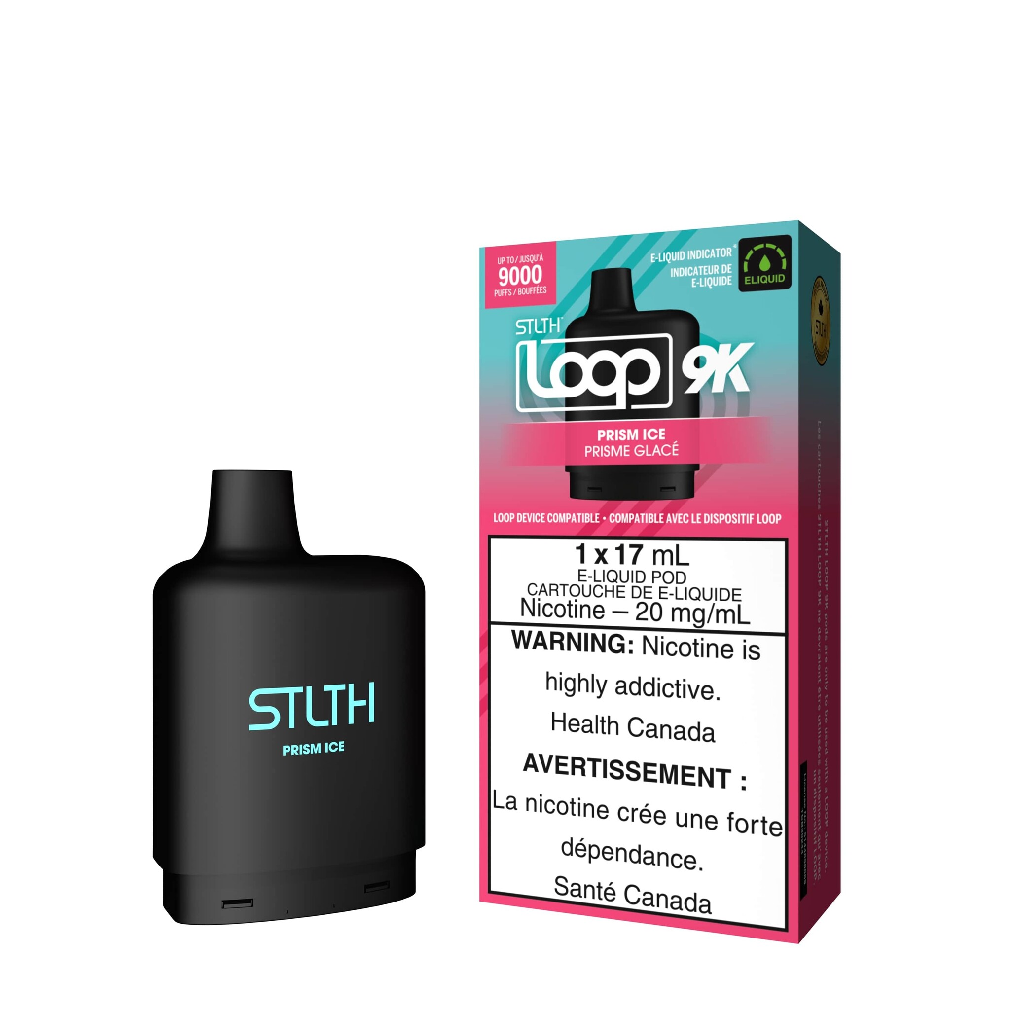 STLTH LOOP 9K POD PRISM ICE