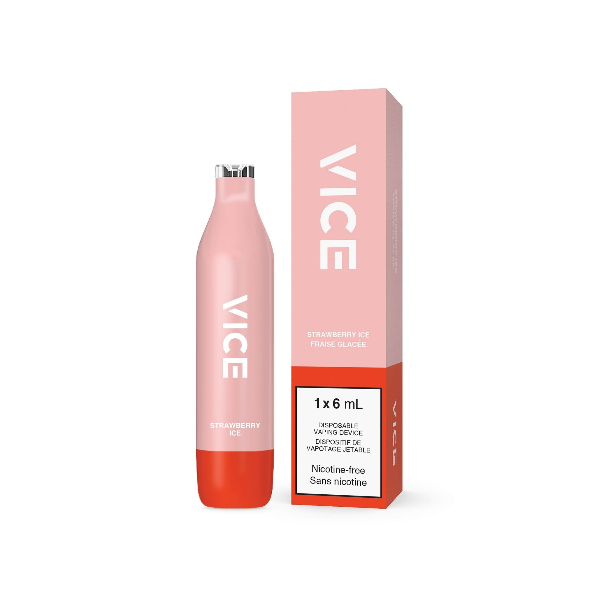 VICE 2500 STRAWBERRY ICE 0mg