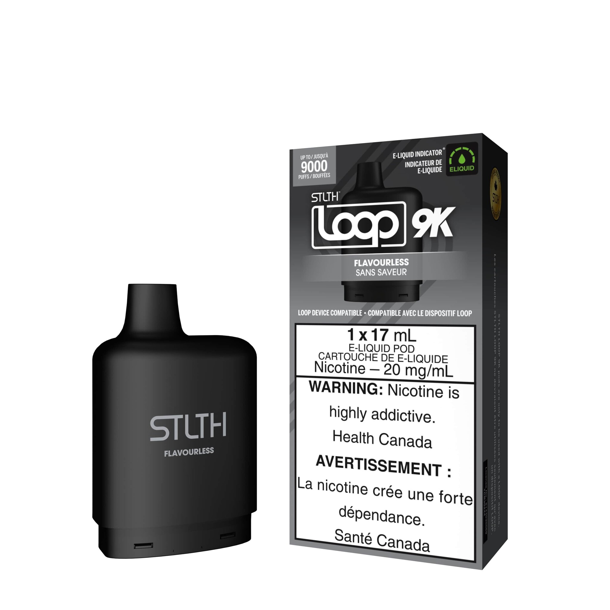 STLTH LOOP 9K POD FLAVOURLESS