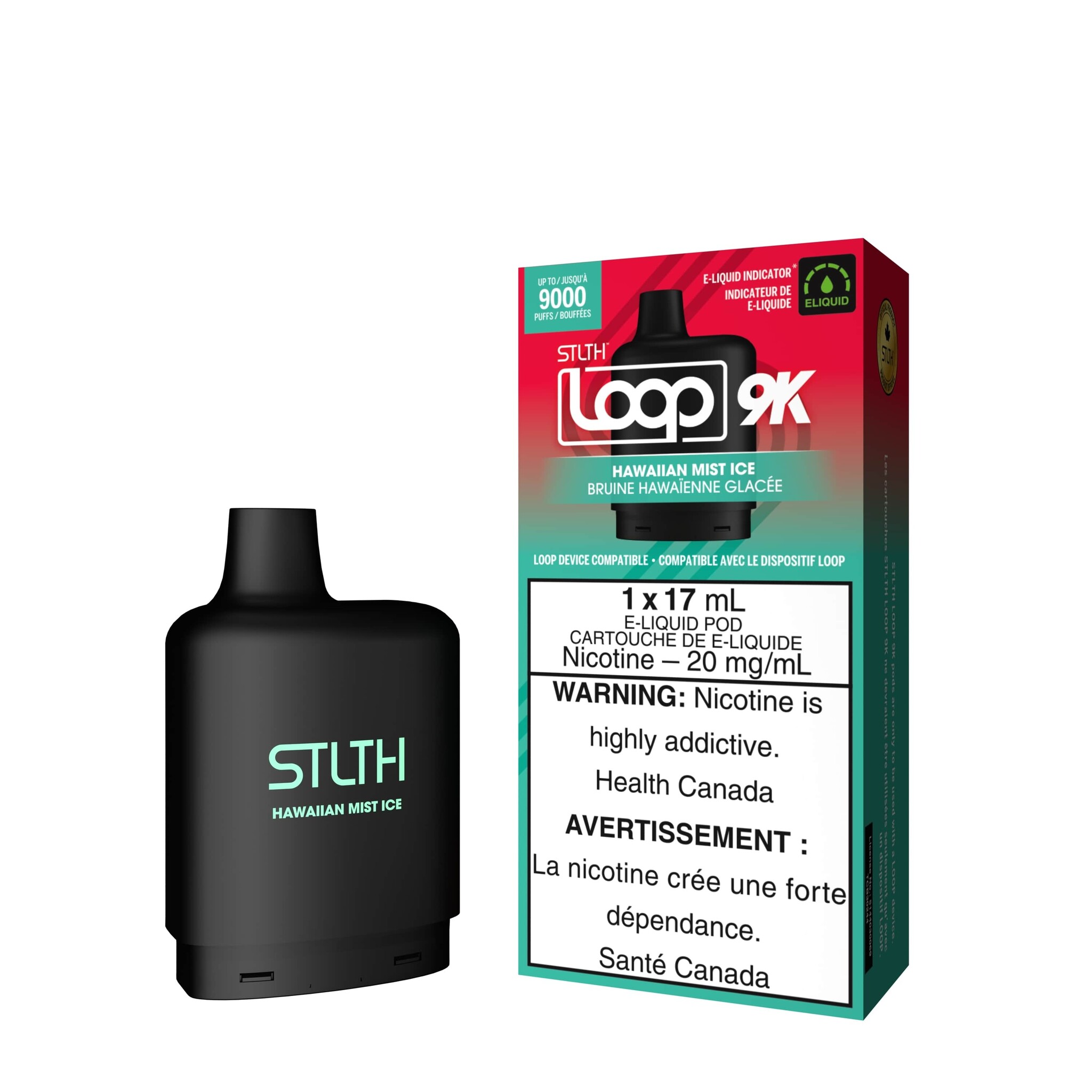 STLTH LOOP 9K POD HAWAIIAN MIST ICE