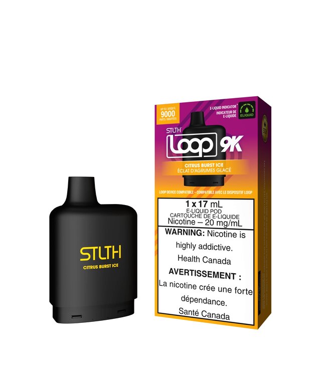 STLTH LOOP 9K POD CITRUS BURST ICE