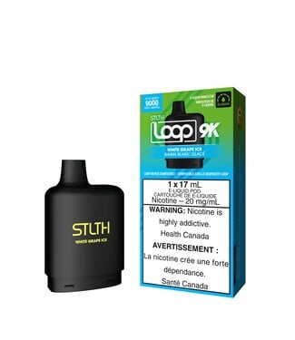 STLTH STLTH LOOP 9K POD WHITE GRAPE ICE