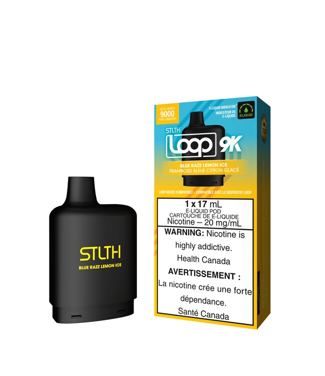 STLTH LOOP 9K POD BLUE RAZZ LEMON ICE