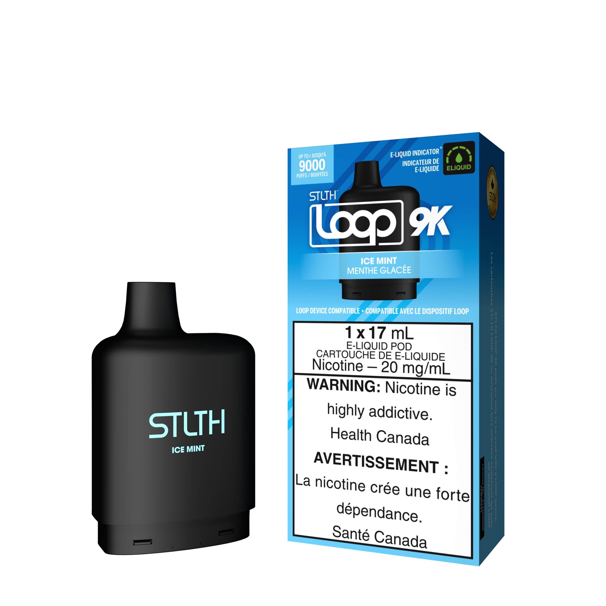 STLTH LOOP 9K POD ICE MINT