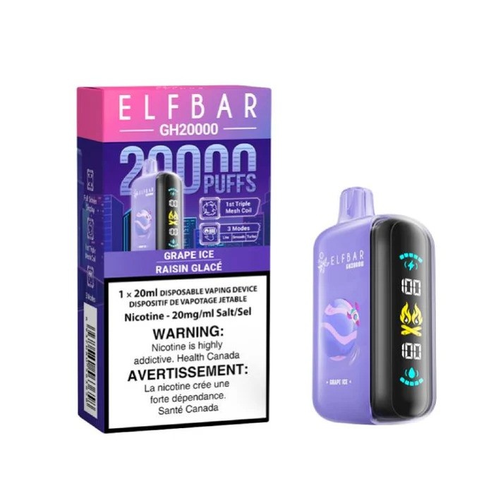 ELFBAR GH20000 GRAPE ICE