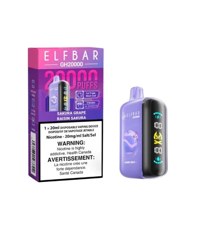 ELFBAR GH20000 SAKURA GRAPE
